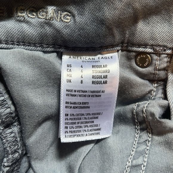 American Eagle High Rise Jegging Size 4 Regular - Picture 3 of 3